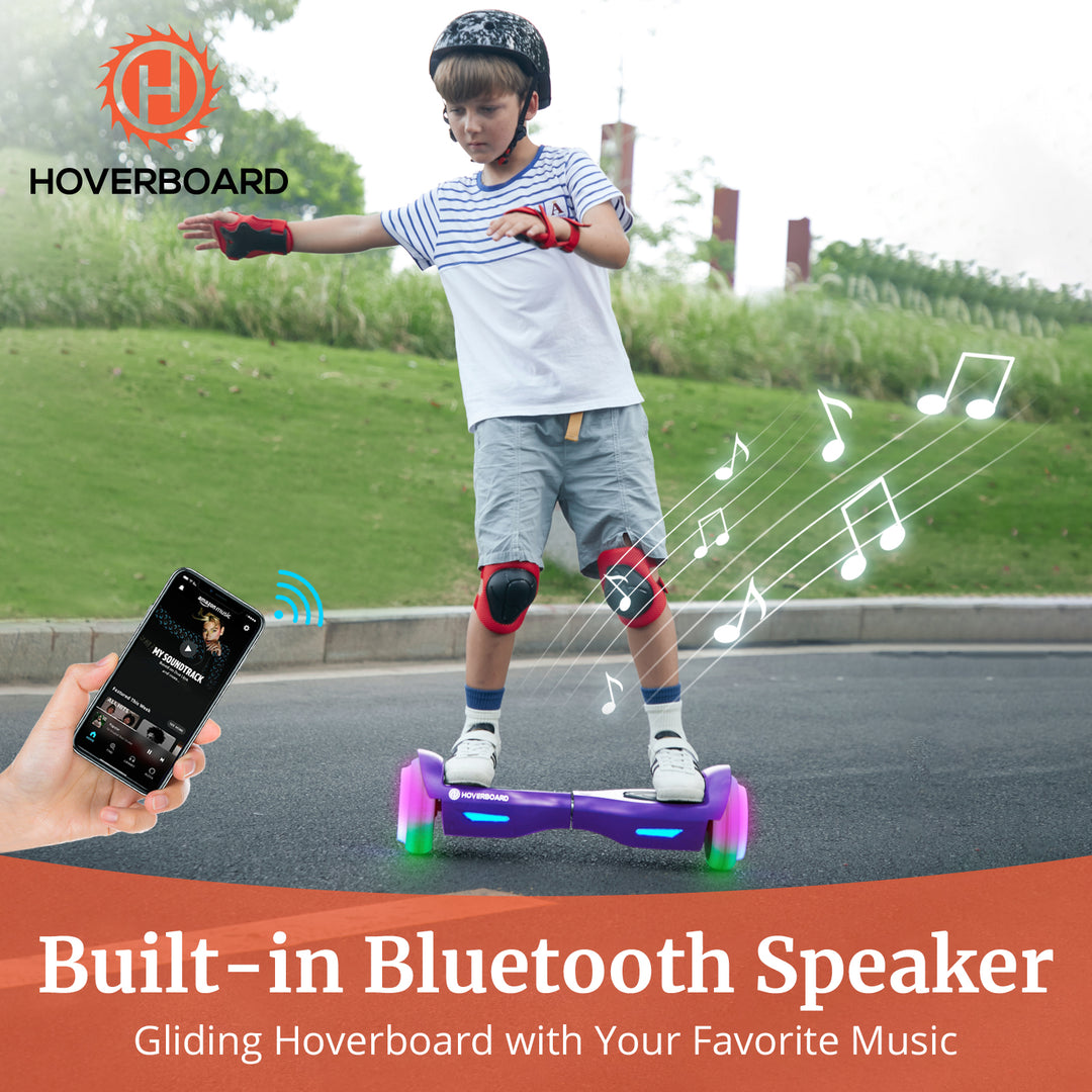 Hoverboard® Trinity Bluetooth LED  6.3"  6.2Mph丨3.1Miles Range