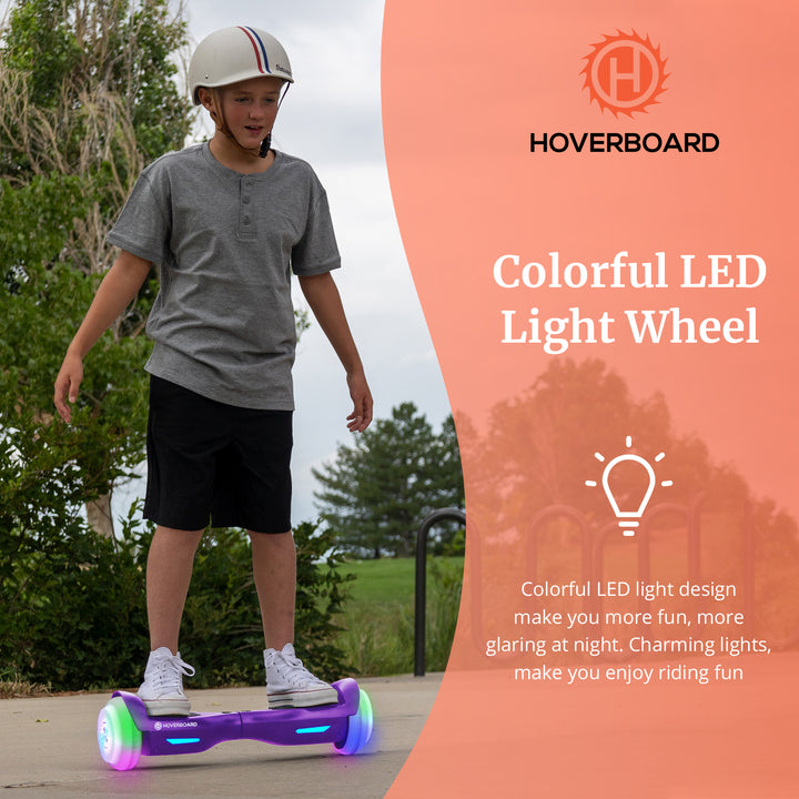 Trinity Max Bluetooth 6.3" LED Hoverboard 6.2Mph丨7.1Miles Range