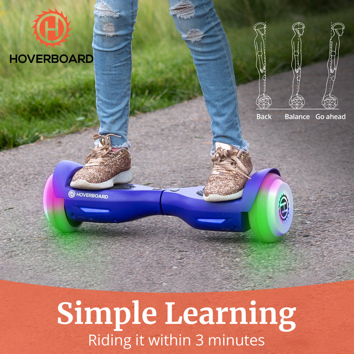 Hoverboard® Trinity Max 6.3" LED  6.2Mph 7.1Miles