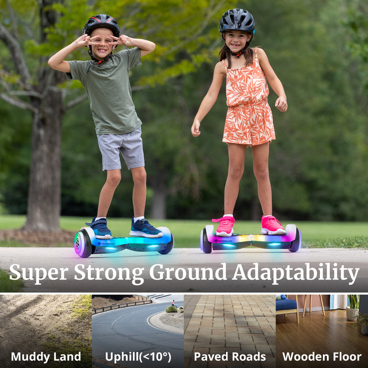Hoverboard® Pulse Bluetooth LED 6.3" 6.2Mph丨4Miles Range