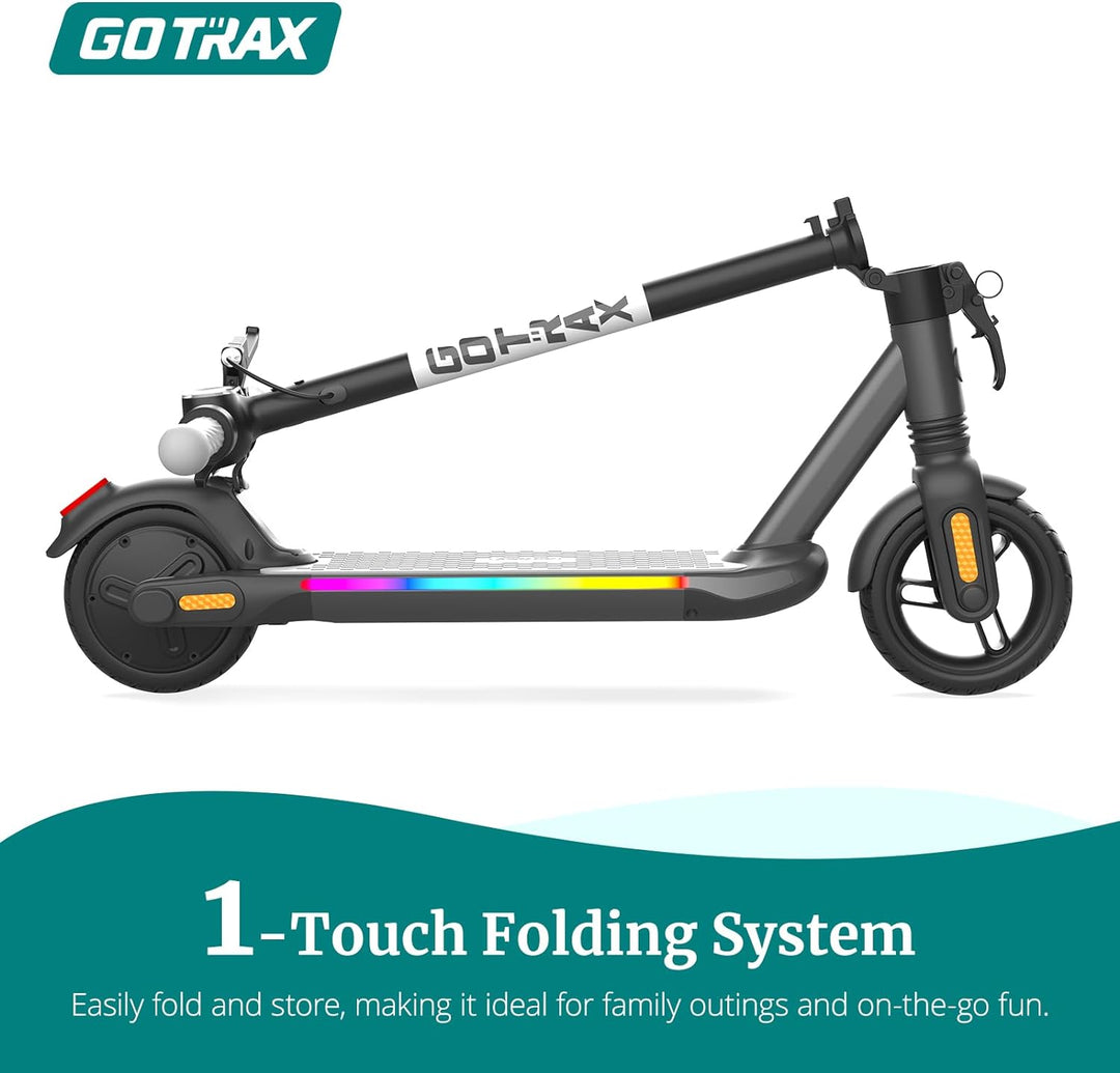 Gotrax® Comet Kids E-Scooter With 6'' Solid Tire 9.4 Mph 4Miles Range