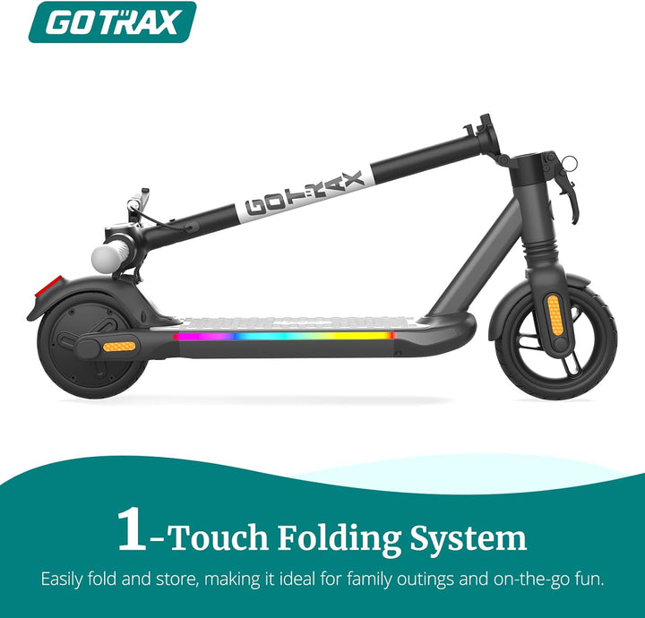 Gotrax® Comet Kids E-Scooter With 6'' Solid Tire 9.4 Mph 4Miles Range