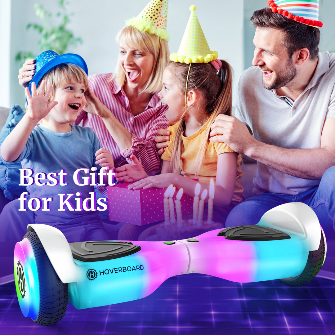 Hoverboard® Pilot LED Bluetooth 6.3" LED 6.2Mph丨5Miles Range