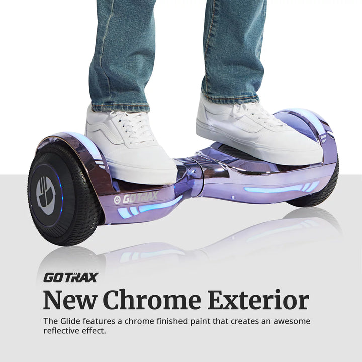 Gotrax Glide Hoverboard® Bluetooth LED 6.5" 6.2Mph丨3.1Miles Range