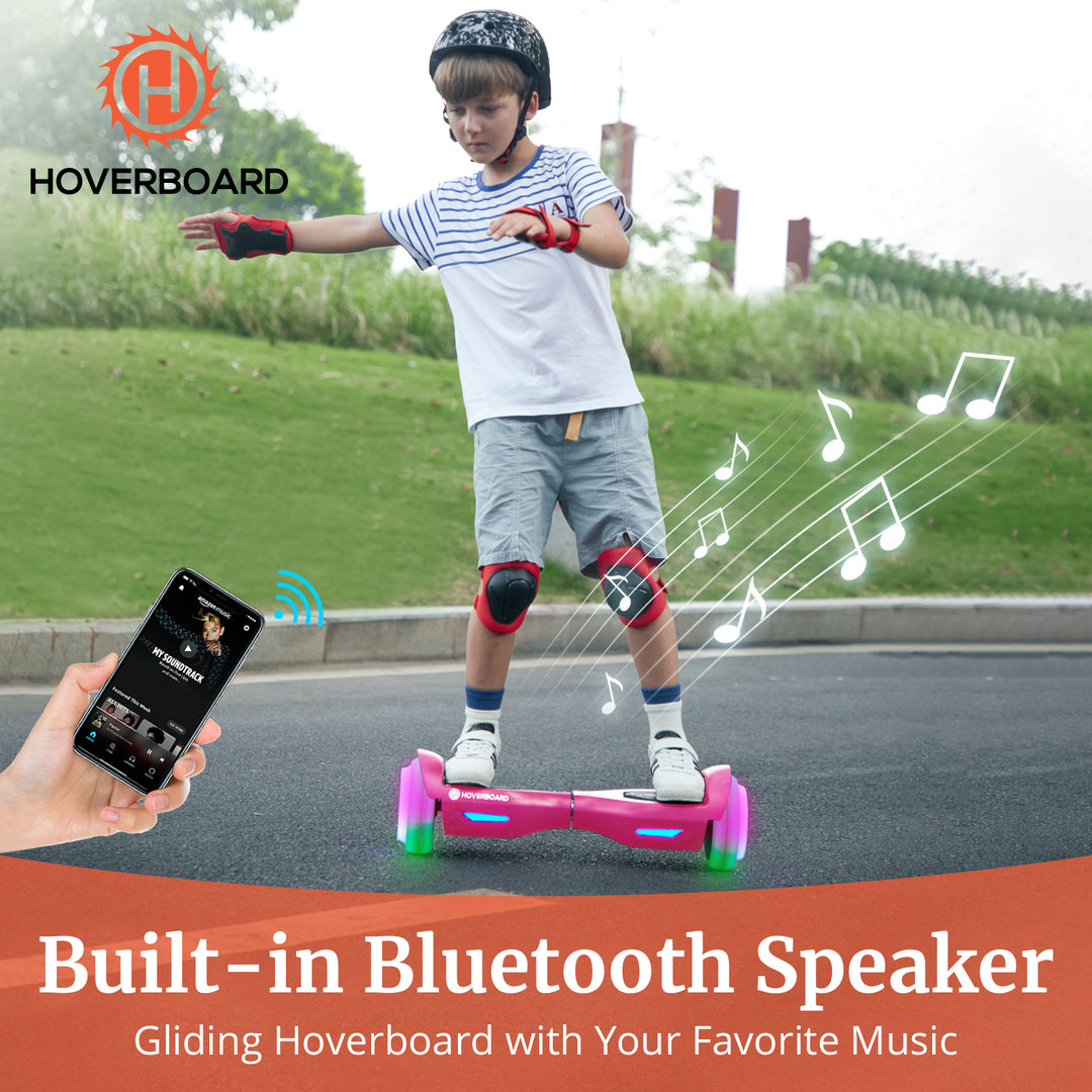 Hoverboard® Trinity Bluetooth LED  6.3"  6.2Mph丨3.1Miles Range
