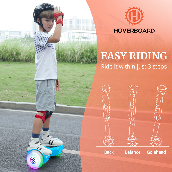 Hoverboard® Trinity Bluetooth LED  6.3"  6.2Mph丨3.1Miles Range