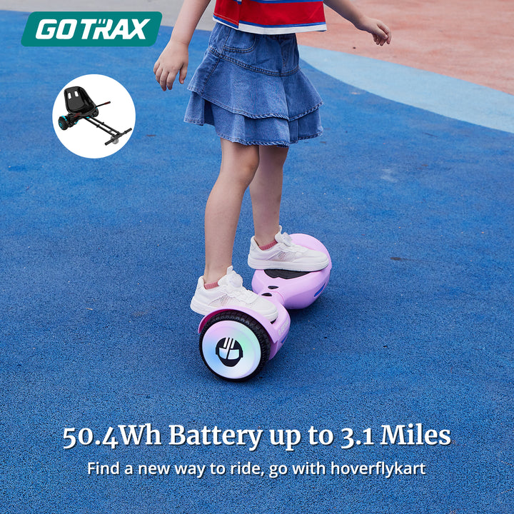Gotrax ELF Hoverboard® LED 6.3" 6.2Mph丨4Miles Range