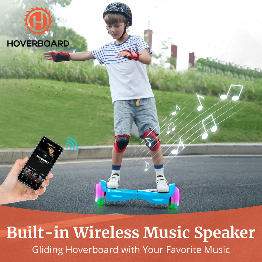 Hoverboard® Trinity Bluetooth LED  6.3"  6.2Mph丨3.1Miles Range