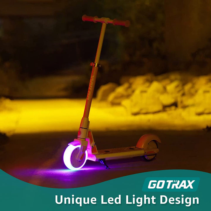 Gotrax® GKS Lumios Kids E-Scooter With 6'' LED Solid Tire 7.5Mph丨4.8Miles Range