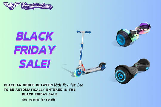 Black Friday Sale: Unmissable Discounts on Hoverboards and Electric Scooters!
