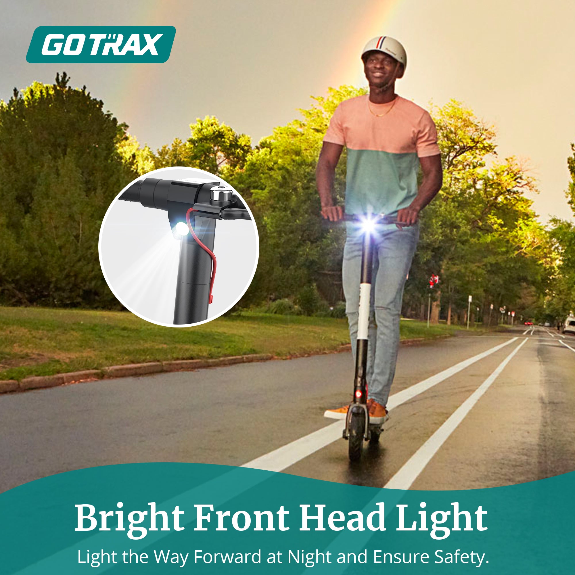Gotrax® GXL V2 Foldable Electric Scooter 8.5'' HoneyComb Tires