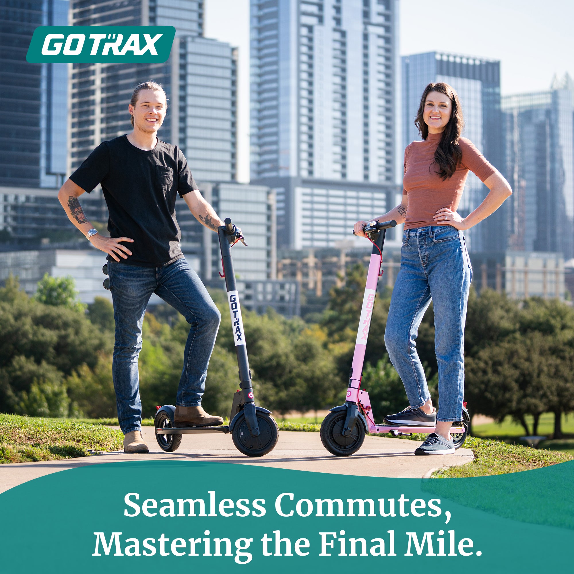 Gotrax® GXL V2 Foldable Electric Scooter 8.5'' HoneyComb Tires
