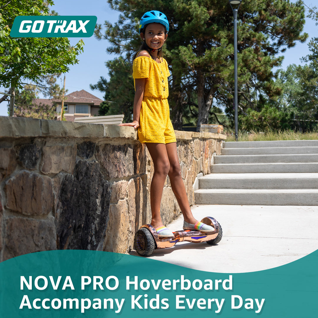 Gotrax Nova Pro Bluetooth 6.5" Off Road Hoverboard 6.2Mph丨5Miles Range