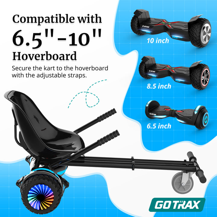 Gotrax Hoverfly Kart Conversion Kit For Hoverboards