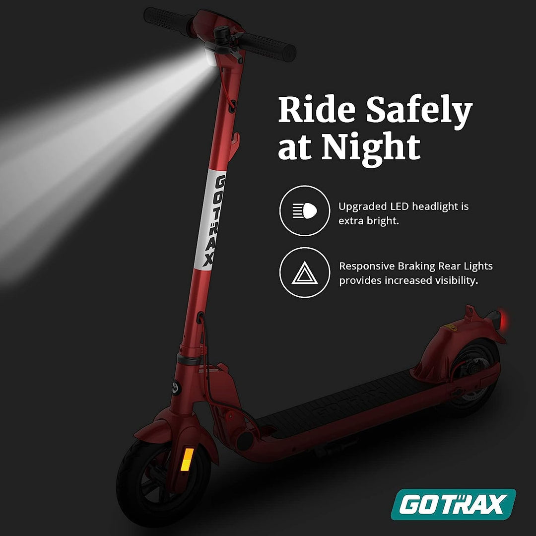 Gotrax Apex Commute Foldable 8.5'' E-Scooter 15.5Mph Max Speed 15 Miles