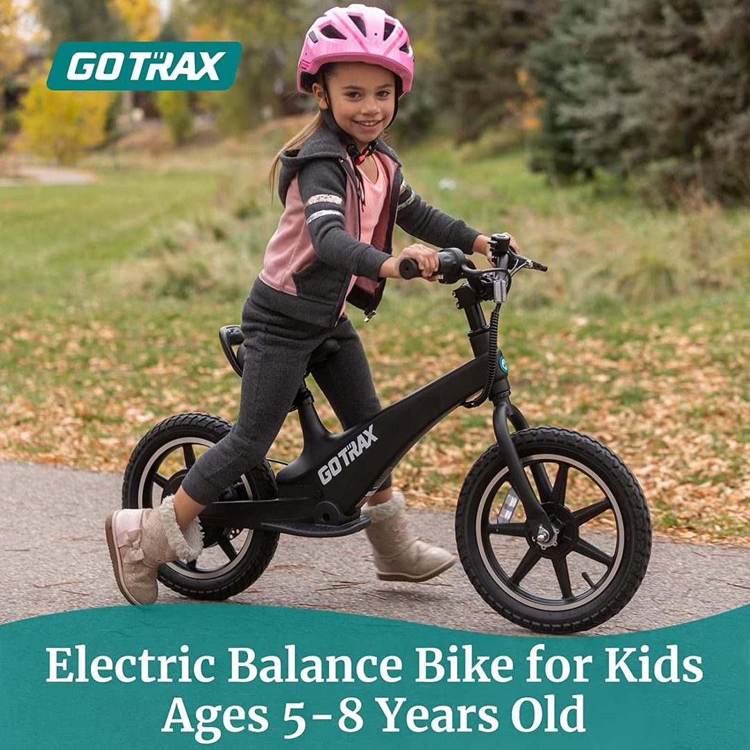 Gotrax V14 Kids 14" Balance E-Bike With Adjustable Seat 15.5Mph 15.5Miles