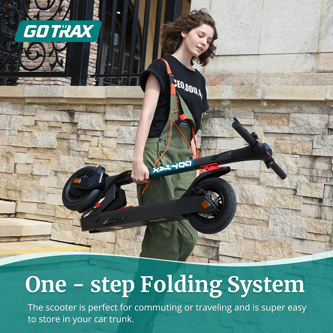 Gotrax XR Elite Max Commute Folding 10'' E-Scooter 15.5Mph丨18-20Miles Range
