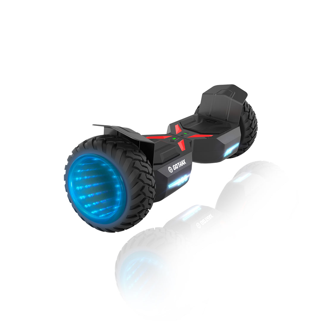 Gotrax E5 Bluetooth Off Road Hoverboard 8.5" Tunnel Light wheel