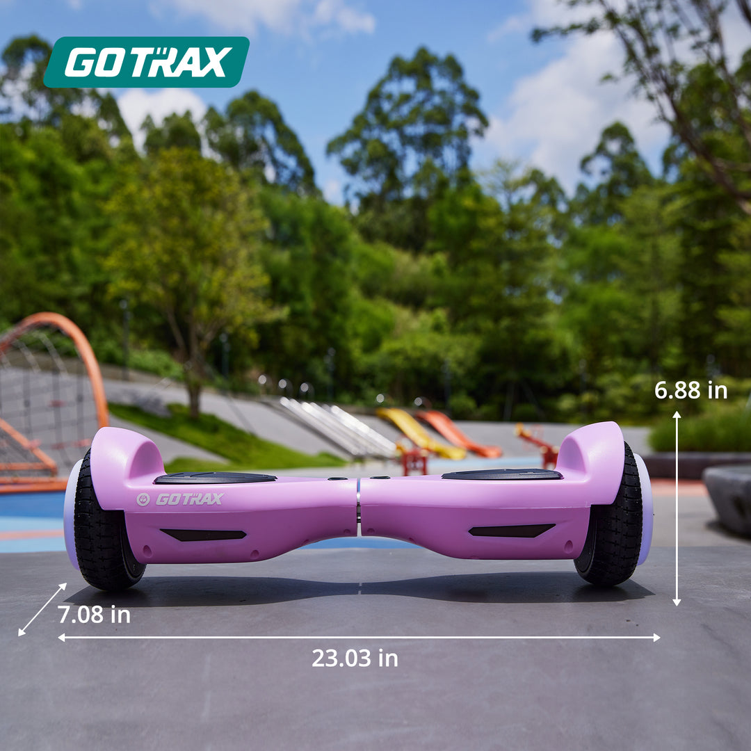 Gotrax ELF LED Hoverboard 6.3" 6.2Mph丨4Miles Range
