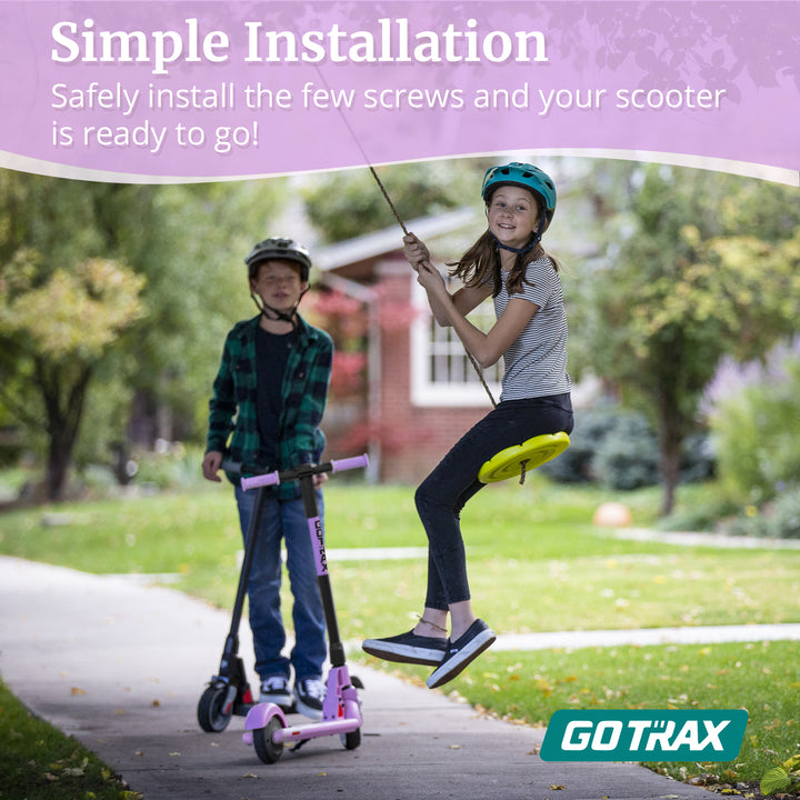Gotrax GKS Kids E-Scooter With 6'' solid Tire 7.5 Mph Max Speed 4 Miles