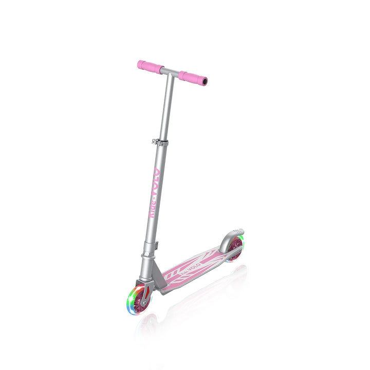 RideVolo K05 5'' Solid PU Flash Wheel Kick Scooter 3 Adjustable Heights