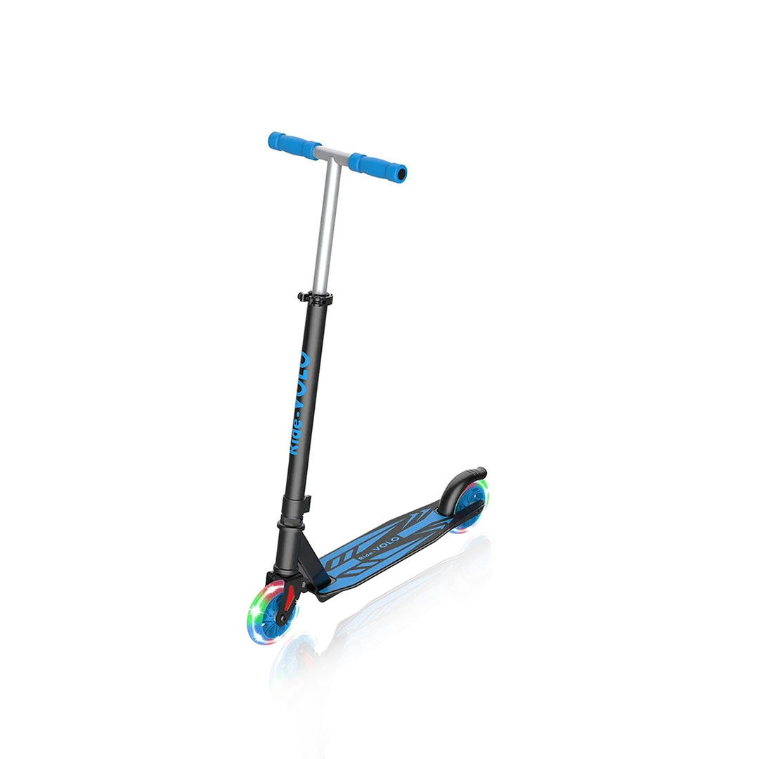 RideVolo K05 5'' Solid PU Flash Wheel Kick Scooter 3 Adjustable Heights
