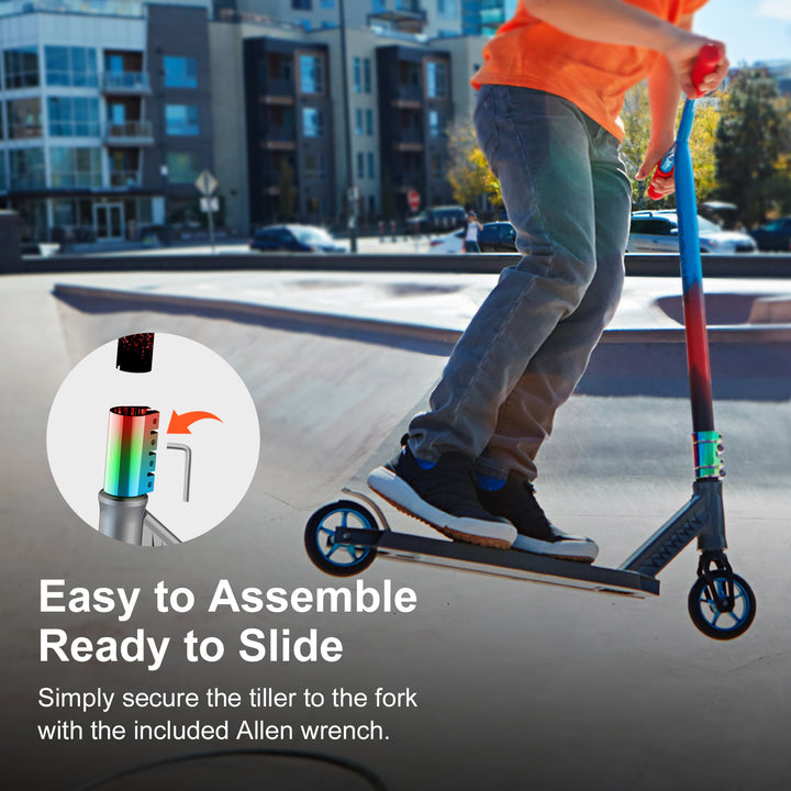 RideVolo T02 Freestyle Stunt Scooter For Intermediate Stunt Riders