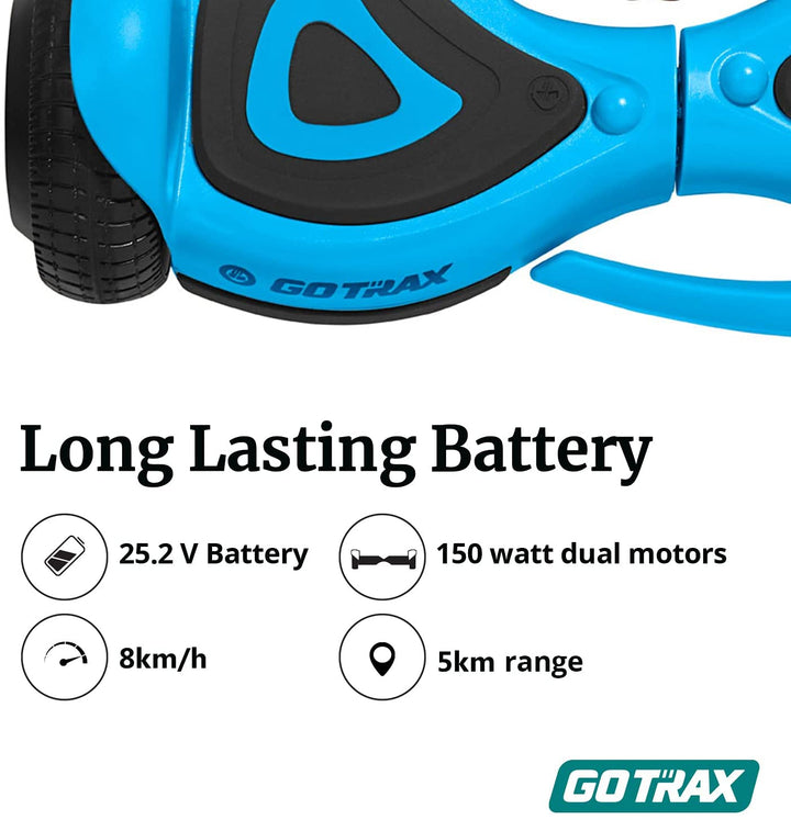 Gotrax SRX Mini 6.5" Kids Hoverboard 6.2 Mph 3.1 Miles