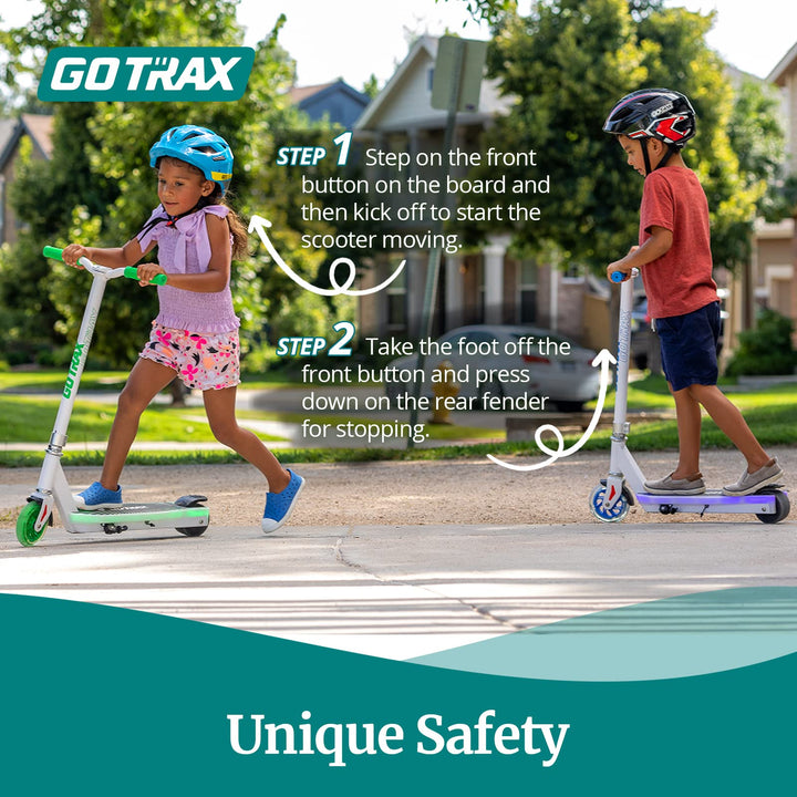 Gotrax Scout Kids Electric Scooter 3.5"&5" 6Mph丨3Miles Range