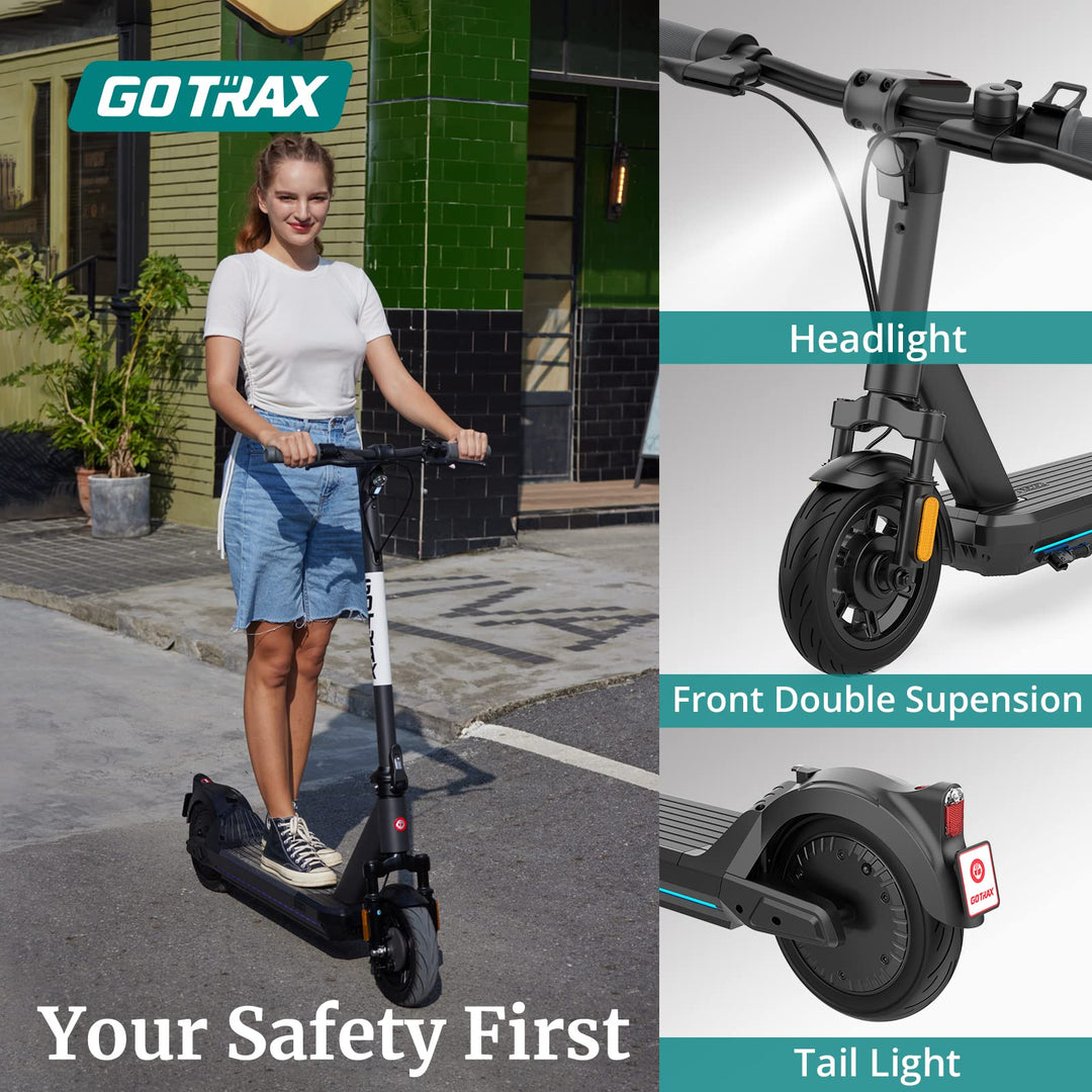 Gotrax Eclipse Foldable 10" Electric Scooter 20 Mph丨28Miles Range