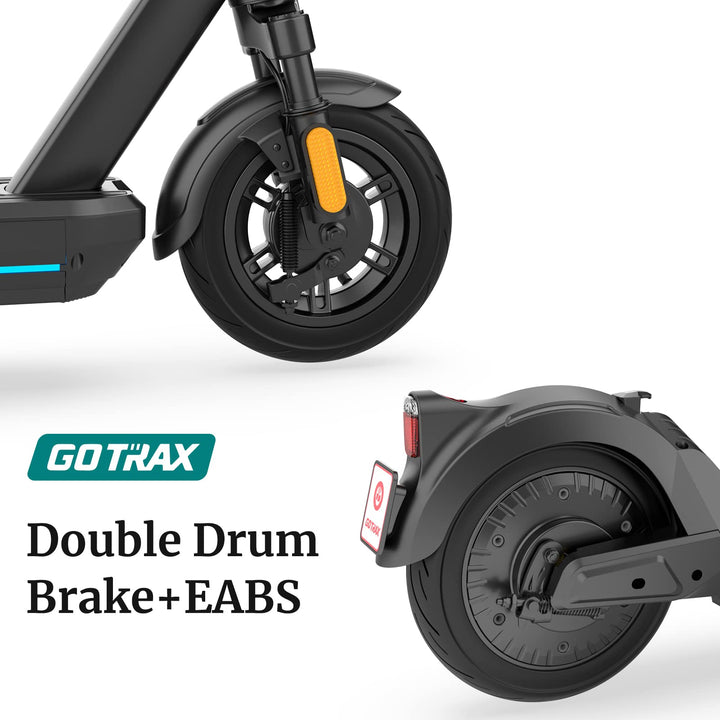 Gotrax Eclipse Foldable 10" Electric Scooter 20 Mph Max Speed 25-28 Miles