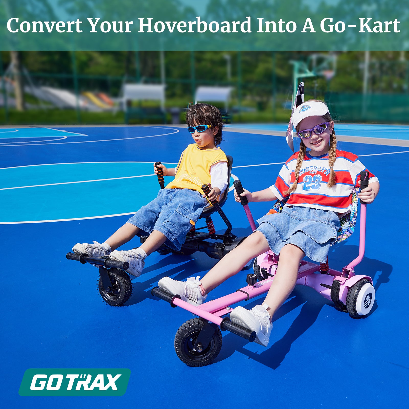 Gotrax Hoverboard® Kart Seat Attachment Accessory for 6.5