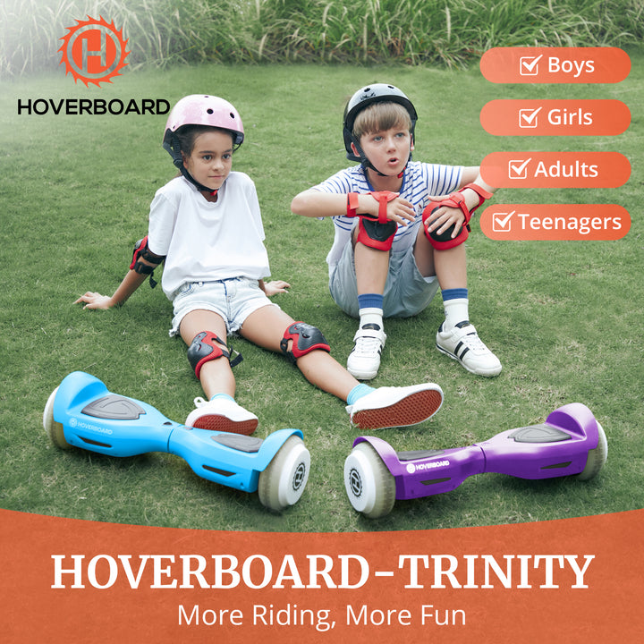 Trinity Bluetooth LED Hoverboard 6.3"  6.2Mph丨3.1Miles Range