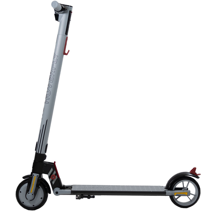 Hoverfly Gray Vibe Foldable Electric Scooter for Teens Left Angle