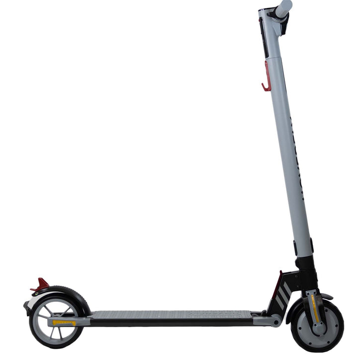 Hoverfly Gray Vibe Foldable Electric Scooter for Teens Right Angle