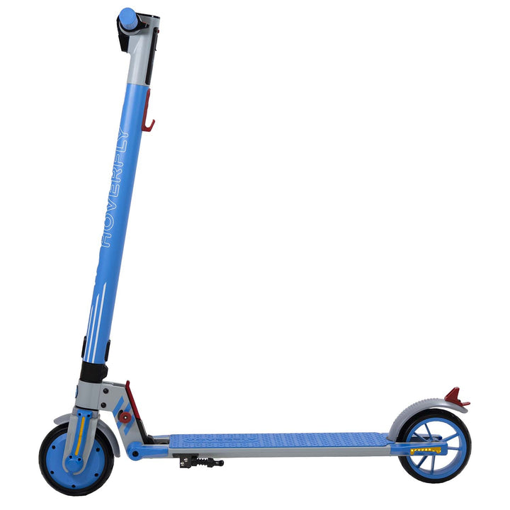 Hoverfly Blue Vibe Foldable Electric Scooter for Teens Left Angle