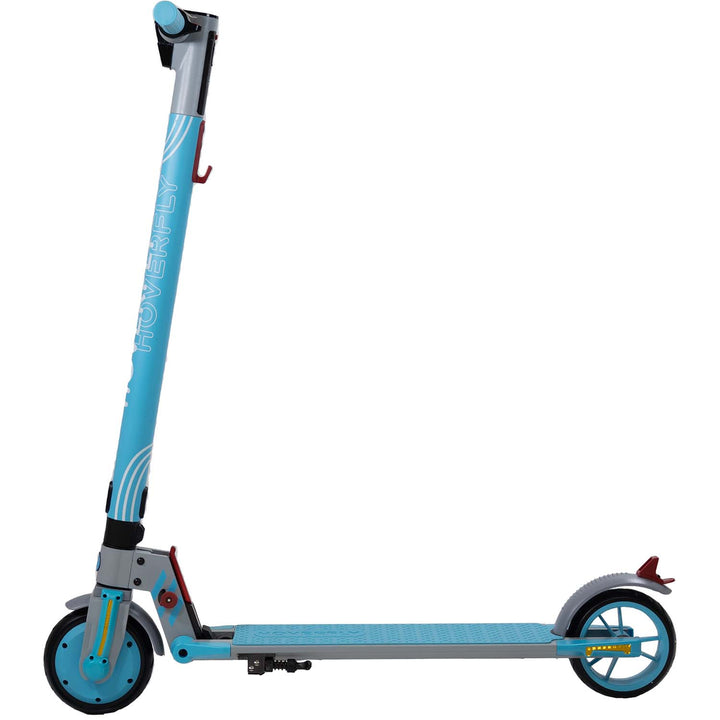 Hoverfly Teal Vibe Foldable Electric Scooter for Teens Left Angle
